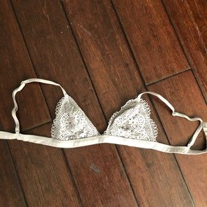 Victoria secret gray bralette size XS